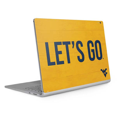 West Virginia University Mountaineers Surface Book 2 13.5in Skin